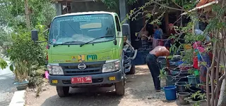 Polres Ciko Salurkan 26 Tangki Air Bersih Bersama FCC Diwilayah Argasunya