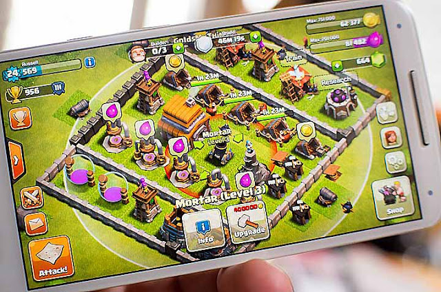 How much mobile data does Clash of Clans use?