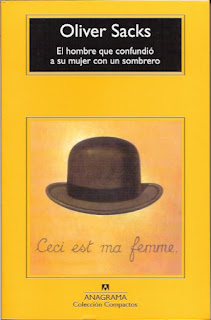 portada donde aparece el título y el autor y el dibujo de un sombrero negro 