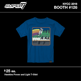 New York Comic Con 2016 Exclusive Pop Culture T-Shirts by Super7
