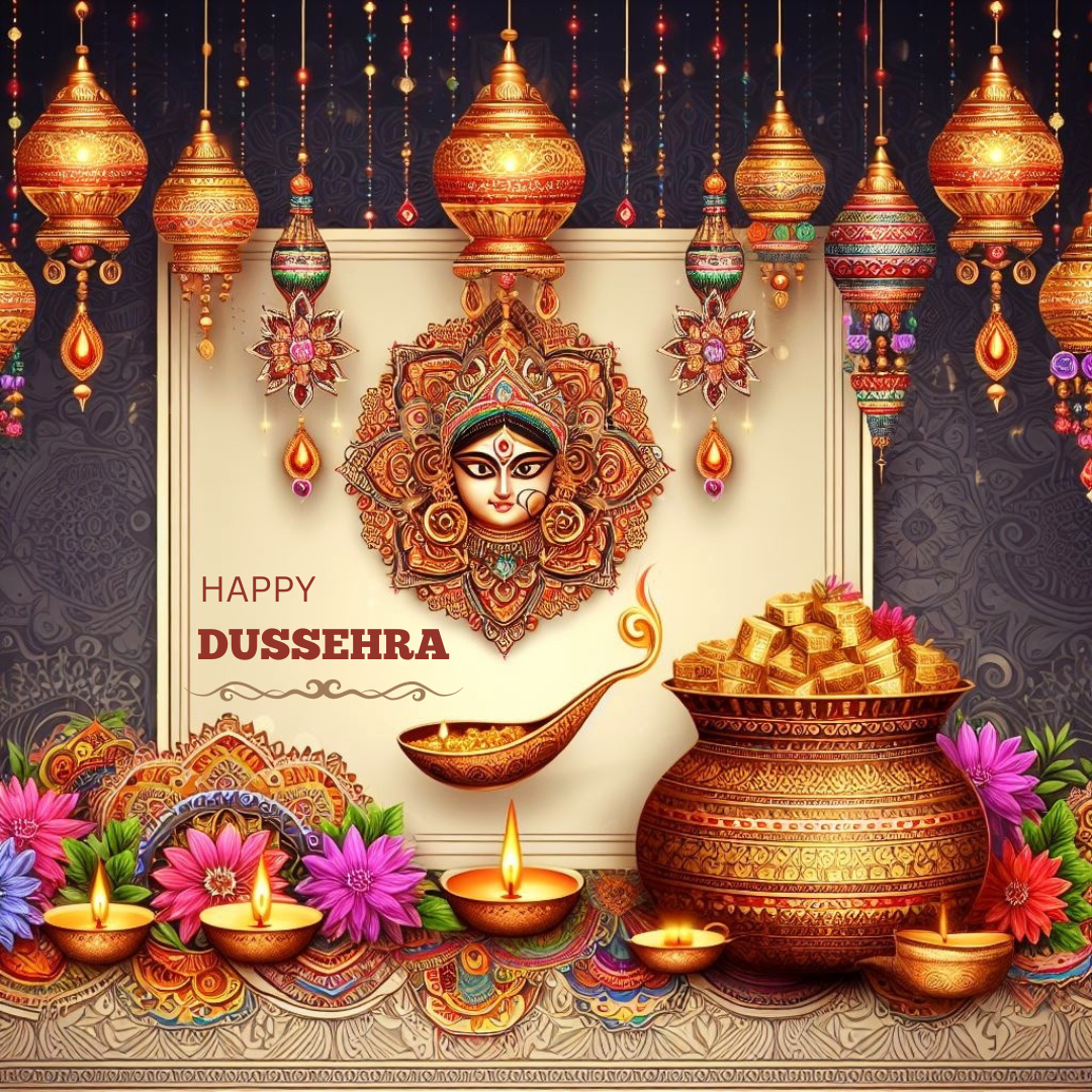 Dussehra_procession_greetings_in_English