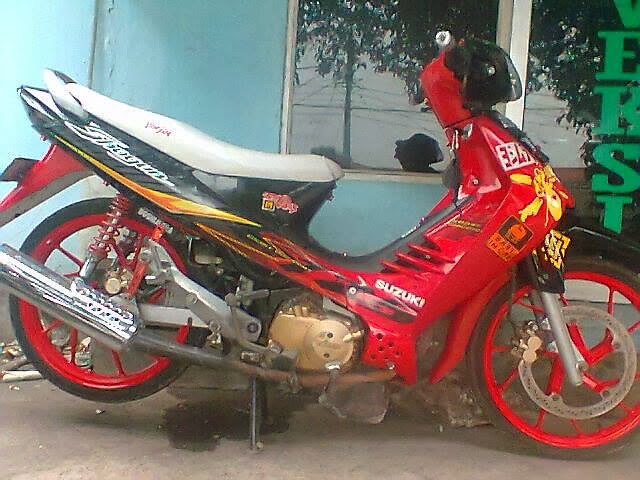 Gambar Modifikasi Motor Suzuki Shogun SP Terbaru 