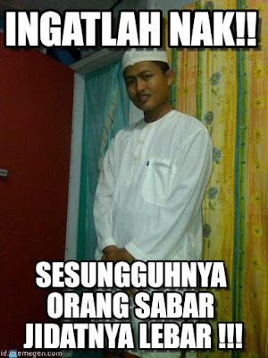 10 Meme 'Orang Sabar' Ini Kocaknya Bikin Hidup Jadi Barokah