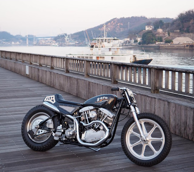 Harley Davidson Shovelhead 1968 By Sato Marine Cycles Hell Kustom