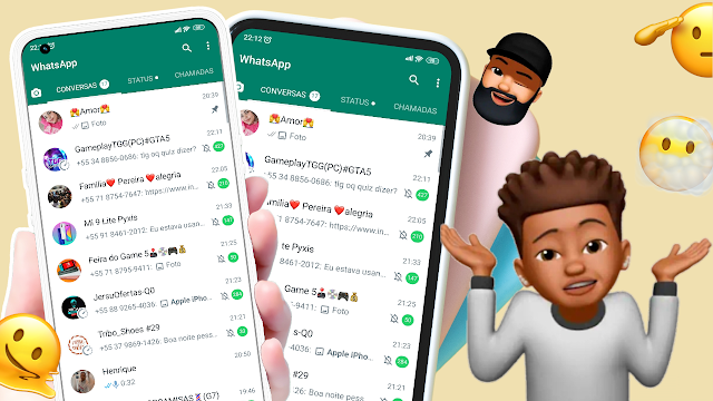 NOVO WhatsApp GB COM NOVAS FUNÇÕES E EMOJIS ATUALIZADO AGOSTO