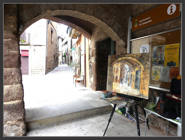 SANTPEDOR-AJUNTAMENT-PINTURA-FOTOS-PINTANT-PAISATGES-POBLES-BAGES-QUADRES-PINTOR-ERNEST DESCALS