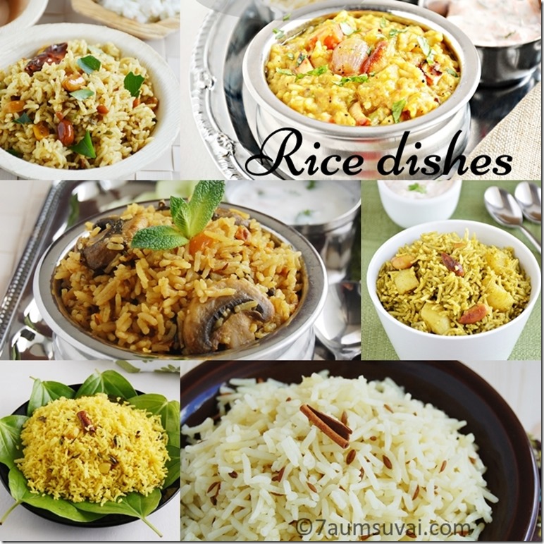 Indian rice varieties