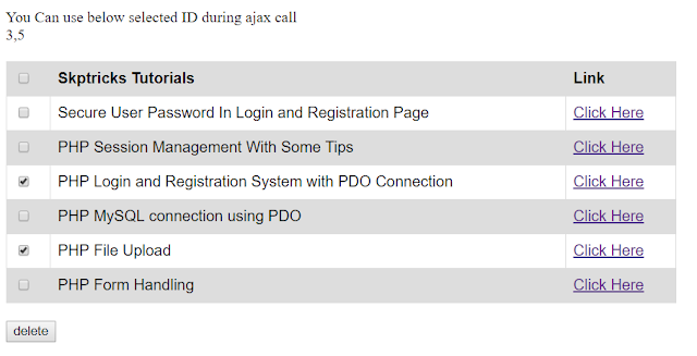 How to handle multiple Checkboxes Values in a FORM using PHP