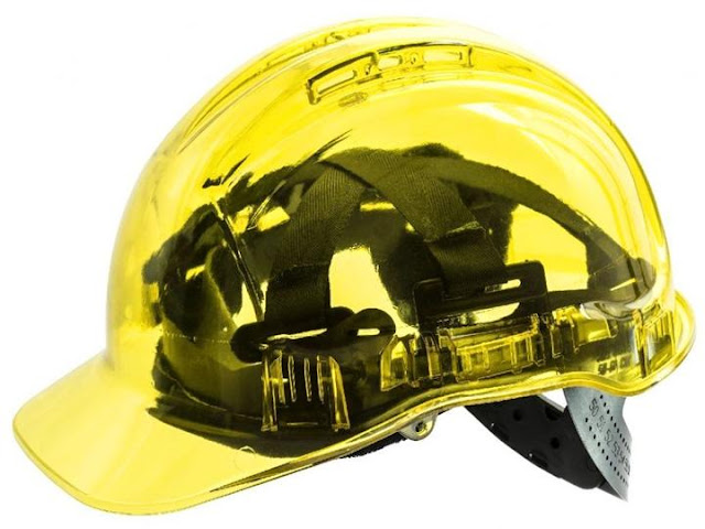 Fabrizio Della Polla; El casco de seguridad - como parte de los suministros industriales