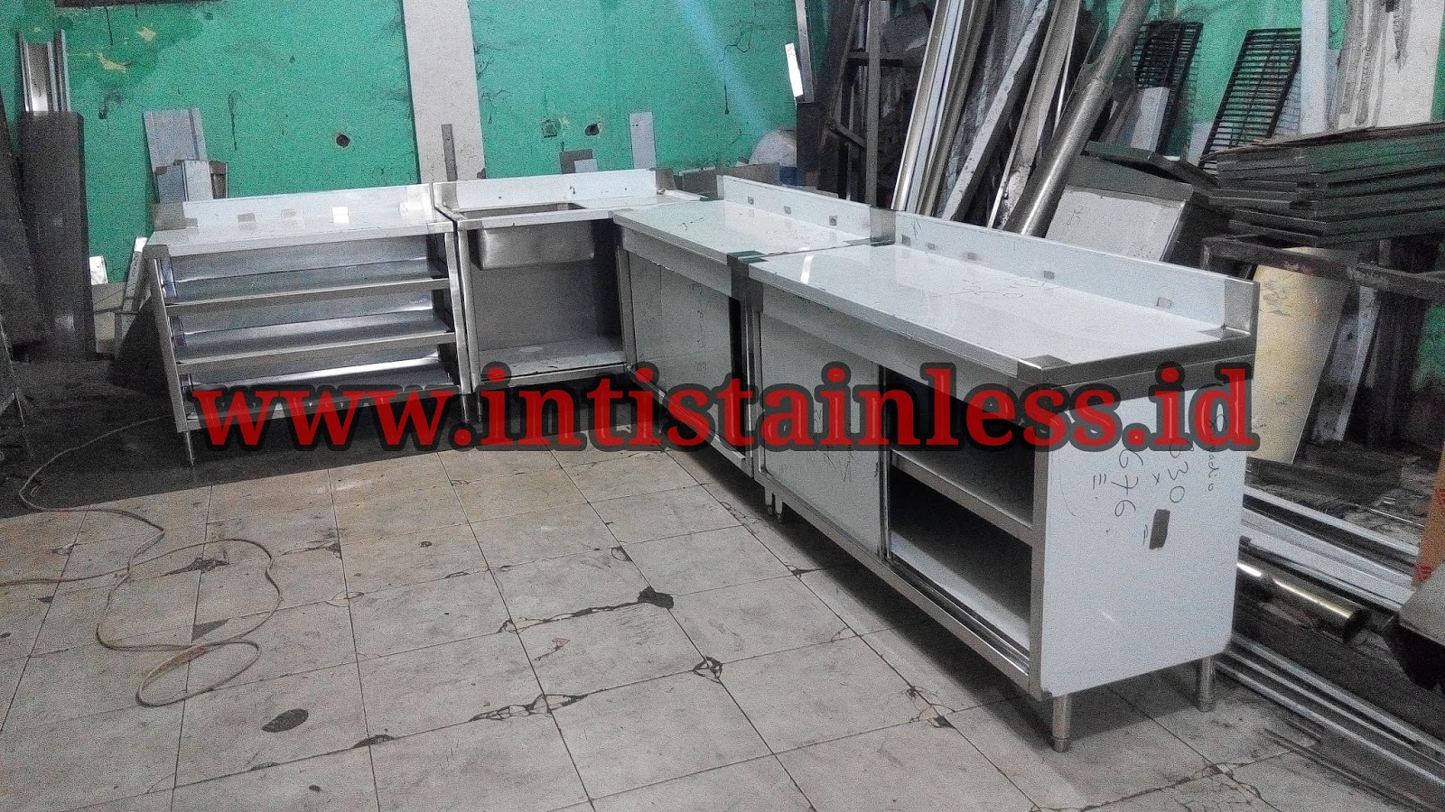  Meja  Stainless  Work Table Table Preparation 