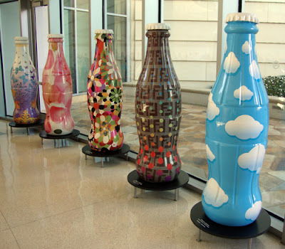 Coke Bottles at the World of Coca-Cola