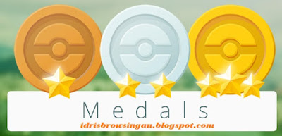 Cara Mendapatkan Medal Pokemon GO