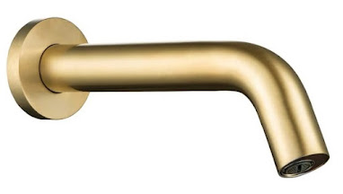 Gold Wall-Mounted Sensor Tap