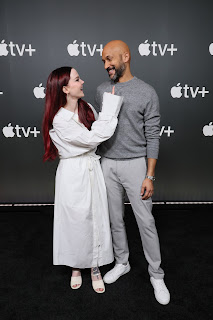 Dove Cameron and Keegan-Michael Key from “Schmigadoon!” Season 2 speak at the Apple TV+ 2023 Winter TCA Tour at The Langham Huntington Pasadena.