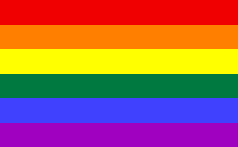 Bandera de la diversidad colores