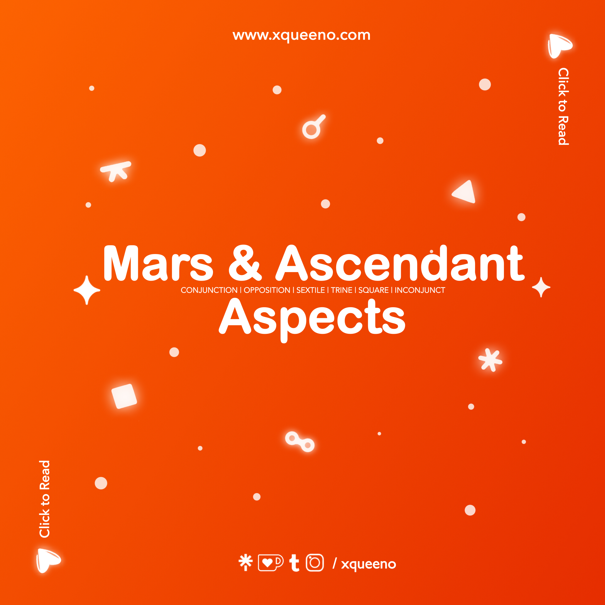 Natal Mars and Ascendant Aspects Opposite Square Quincunx Inconjunct Sextile Trine