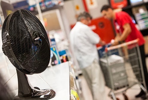 ventilador em loja