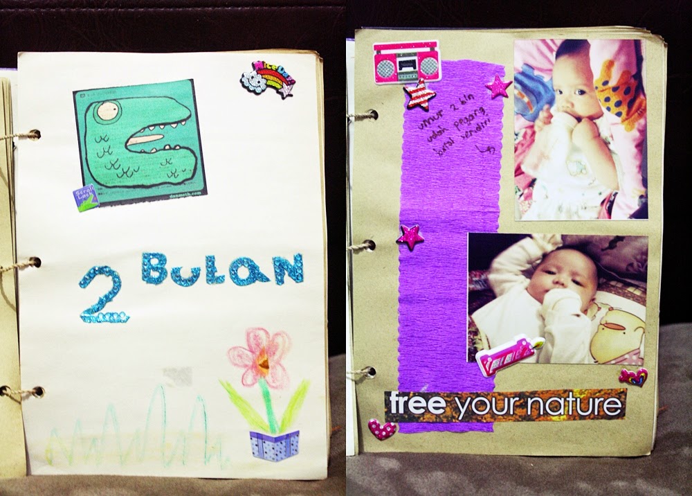 Membuat scrapbook  scrapbook  for babies SCRAPTERRA