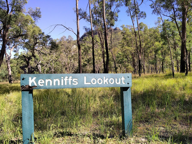 Kenniff's Lookout sign