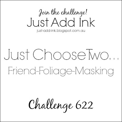 Jo's Stamping Spot - Just Add Ink Challenge #622