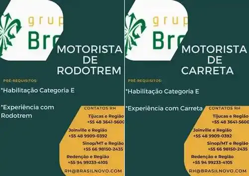 Rodojunior abre vagas para Motoristas de Carreta em 7 estados do Brasil -  RÁDIO FM