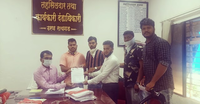 शेतकऱ्यांना त्वरित नुकसान भरपाई द्या.   आगरी कोळी कराडी संघर्ष सामाजिक संस्थेची प्रशासनाकडे मागणी.