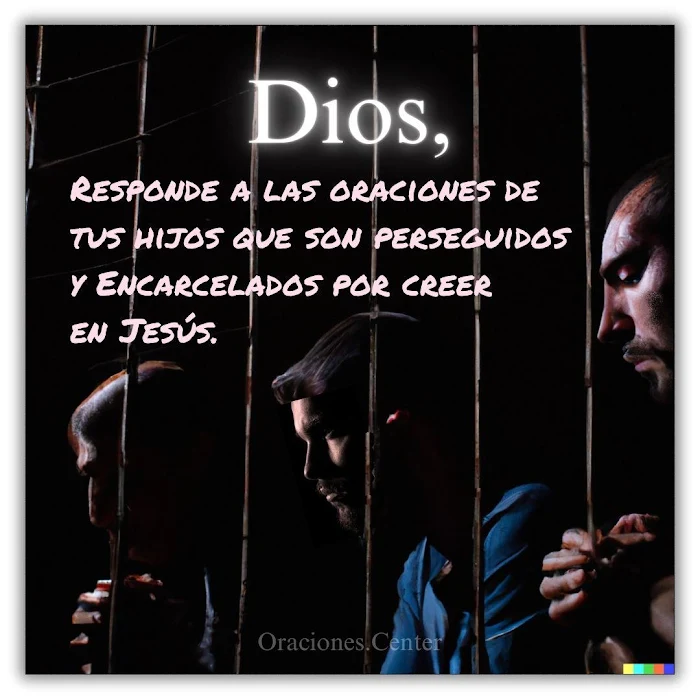 Oración por los Perseguidos y Encarcelados por su Fe en Cristo