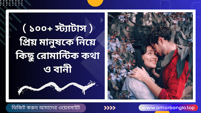 প্রিয় মানুষকে নিয়ে কিছু রোমান্টিক কথা