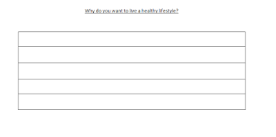 Image of the survey we used to ask people about their motivation to live a healthy lifestyle