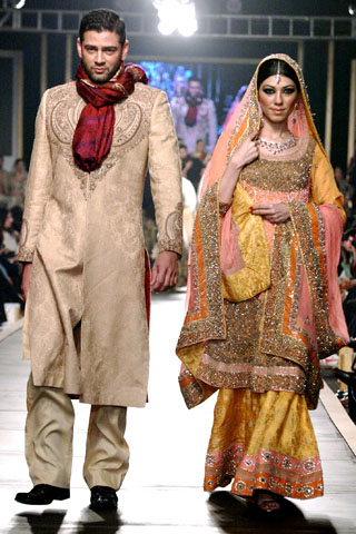 HSY Bride Groom Dresses www.fashion-beautyzone.blogspot.com