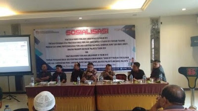 KPUD  Kabupaten Labusel Sosialisasikan Peraturan KPU Nomor 16 Tahun 2019