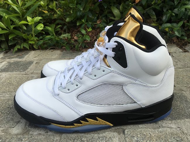 Air Jordan 5 Olympic Gold Medal 136027-133