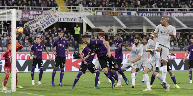 Menggenaskan, As Roma di Bantai habis Fiorentina