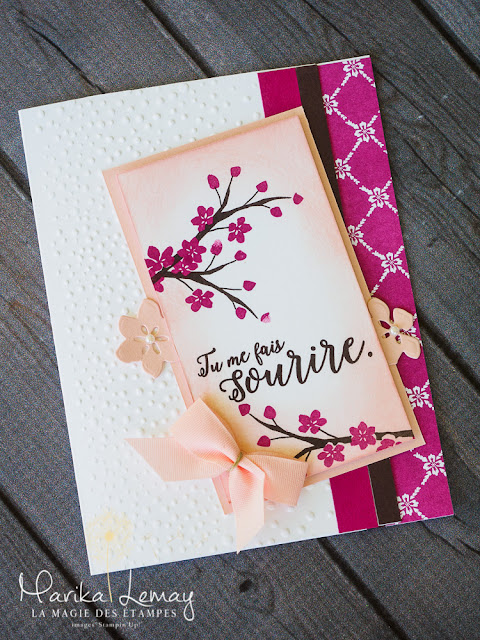 Carte saisons colorées Stampin' Up! Colorful season