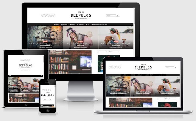 Deep Blog - Responsive Blogger Template