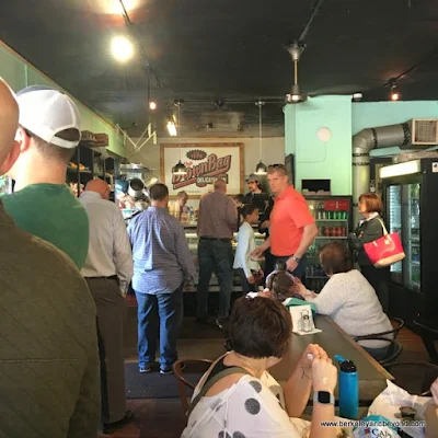 interior of Brown Bag Deli in German Village in Columbus, Ohio