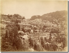 Simla in the 1890s albumen photos from an album belonging to a British officer, John Mitchell Holms1