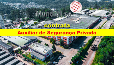 Mundial SA abre vaga para Auxiliar de Segurança Privada em Caxias do Sul