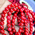 Gelang Hand Made Batu Marjan Red Coral 10 mm by TUTUL Handicraft