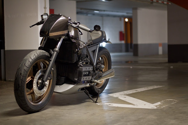 BMW K75 By Ton-Up Garage Hell Kustom