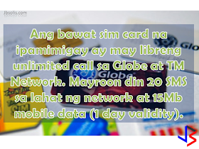 Just ahead of the amnesty program in Saudi Arabia, and the summer vacation of many Filipinos working abroad, Philippine Airlines and Globe Telecom have joined forces to provide OFWs a service that has never been seen before. Globe started giving free Globe Traveler SIM cards to all passengers arriving in Manila from other countries. With the free SIM card, OFWs as well as tourists will be able to contact their loved ones and connect with friends. All SIM cards are equipped with unlimited calls to Globe and TM subscribers, 20 free text messages to all other networks and 15Mb mobile data valid for one day. Nikko Acosta, Senior Vice President of IBG, said "Globe and Philippine Airlines collaborated to be of service to more Filipinos in and out of the country. Our common advocacy is delighting the international visitors and returning Filipinos by giving them a wonderful experience every time they arrive in the Philippines. As an increasing number of Filipinos fly back in the country to support their families, it is becoming more important for them to find ways to connect to their loved ones as soon as they land.” The free sim is only a promotion. Currently, the Promo period is from January 1, 2017 to June 30, 2017 only. It is available for non-Philippine residents or Overseas Filipino Workers (OFWs) only. To avail of the free sim card, you have to present your foreign passport, foreign resident card, Seaman's book, or OFW E-Card at the Globe booth in the arrival area of any airport listed below. Also, for every foreign passport, foreign resident card, Seaman's Book, or OFW E-Card shown, you are entitled to one (1) FREE LTE Traveler SIM. This means, if the whole family is vacationing, then everyone has a chance to get their own sim card, for FREE! Manila – NAIA Terminals 1, 3, and 4 Clark – Clark International Airport Cebu – Mactan-Cebu International Airport Davao – Francisco Bangoy International Airport Kalibo – Kalibo International Airport Iloilo – Iloilo International Airport Caticlan - Caticlan Jetty Port Laoag - Laoag International Airport If you are vacationing in the Philippines anytime soon, you can RESERVE your own free Globe Traveler Sim NOW. Click the image below to go to the reservation page. Getting your sim card directly from telephone companies is recommended. This will help you avoid the various sim card scams that target mostly tourists. If you want to know more about the Globe Traveler SIM, as well as their other promotions, click here.