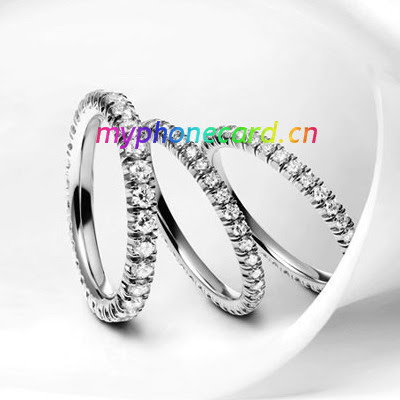 Cartier diamond wedding ring series 