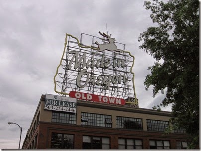 IMG_6267 Made in Oregon Sign in Portland, Oregon on June 7, 2009