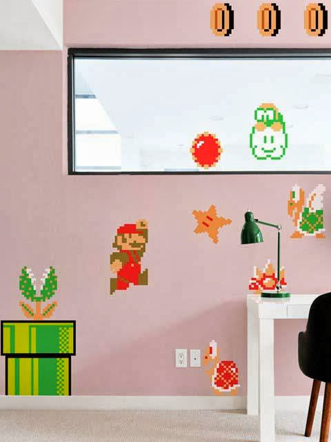 Blik Super Mario Bros Re-Stik Wall Decals
