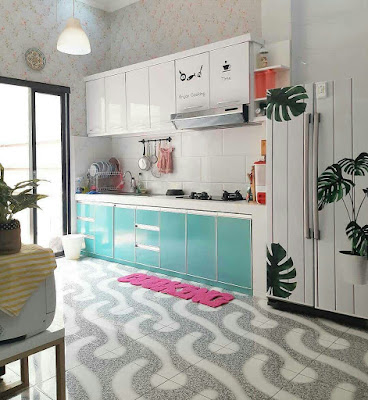 Desain rak dapur ikea sangat sederhana