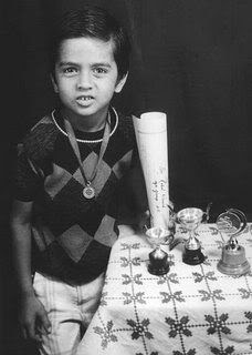 Childhood Picture of Rahul Dravid