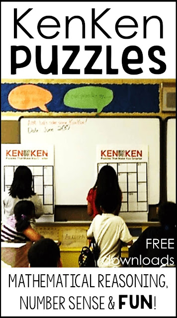 KenKen Puzzles - mathematical reasoning, number sense and FUN!