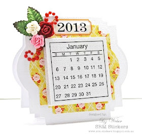 SRM Stickers Blog - New Products from SRM!  Day #1 - #minicalendars #2016 #yearofmemories #calendars #gifts #DIY