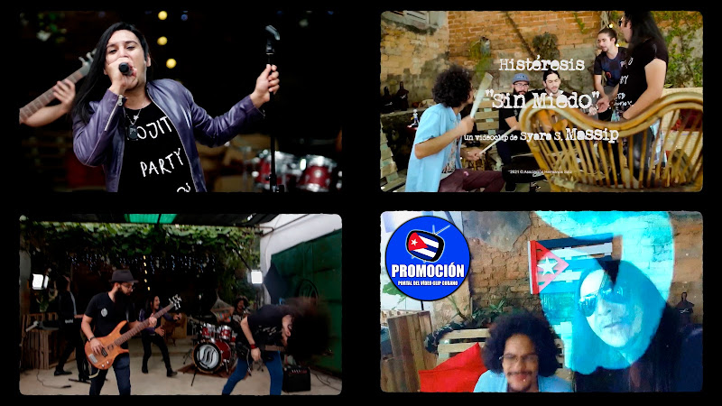 Histéresis - ¨Sin Miedo¨ - Videoclip - Directora: Syara S. Massip. Portal Del Vídeo Clip Cubano. Música cubana. Rock. AHS. Cuba.
