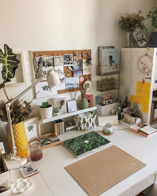 Desk Decor Ideas #1